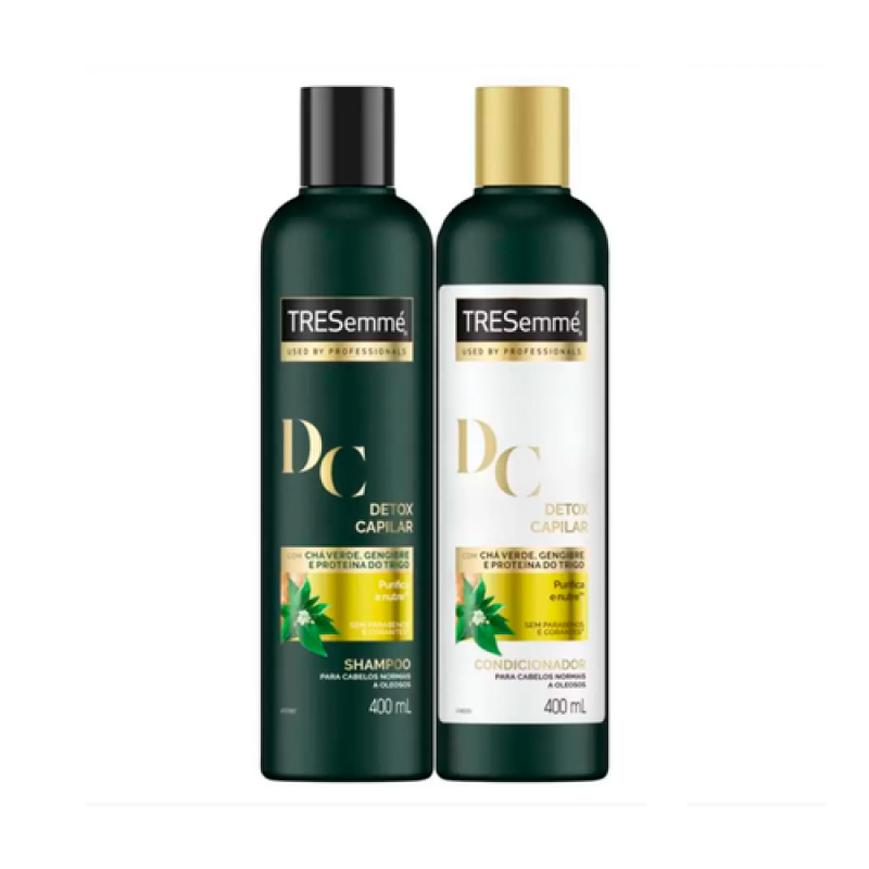 Shampoo + Condicionador Detox Capilar Tresemmé