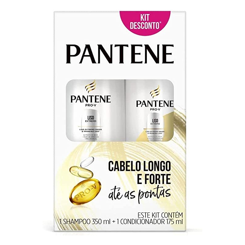 Shampoo Pantene Liso Extremo