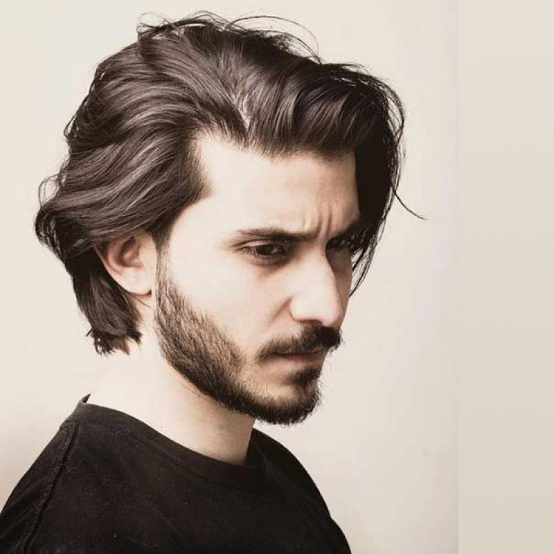 corte de cabelo masculino médio