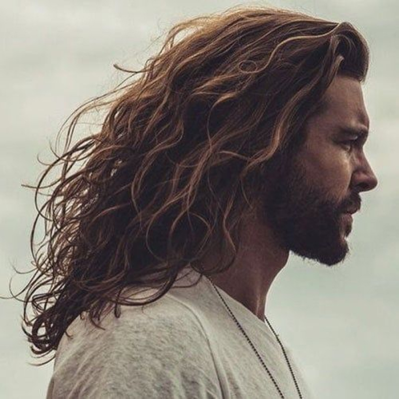 cabelo grande masculino 