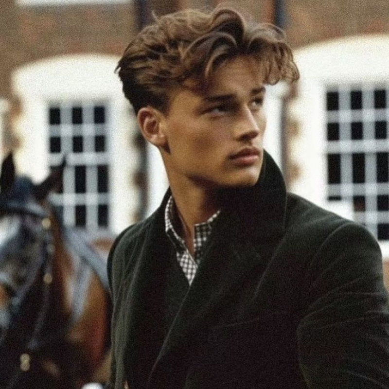 Old money cabelo masculino 