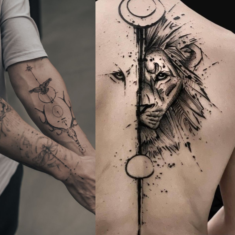 ideias de tatuagem masculina 