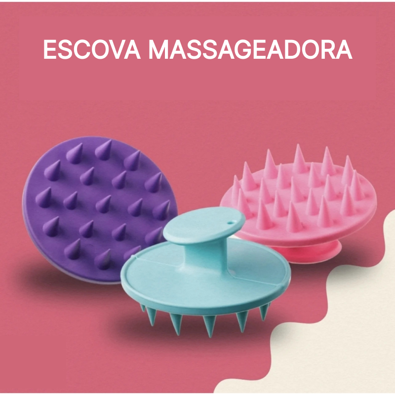 escova massageadora