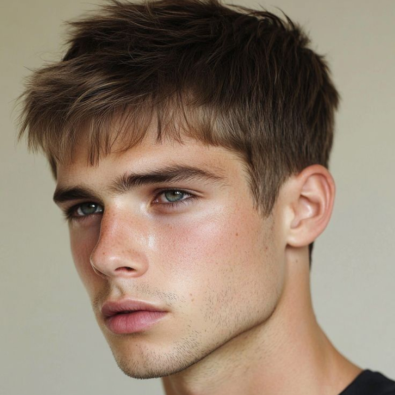 tendência de corte de cabelo masculino 2025