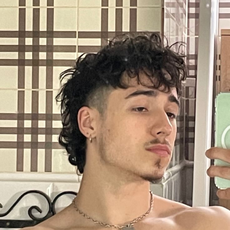 corte mullet masculino 